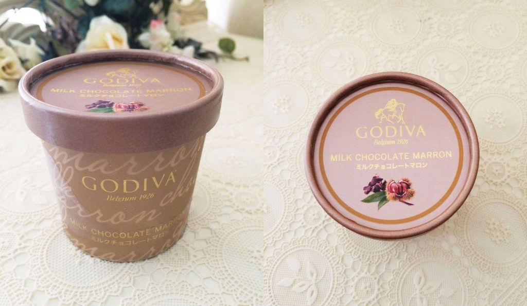 ゴディバのミルクチョコレートマロンの画像
